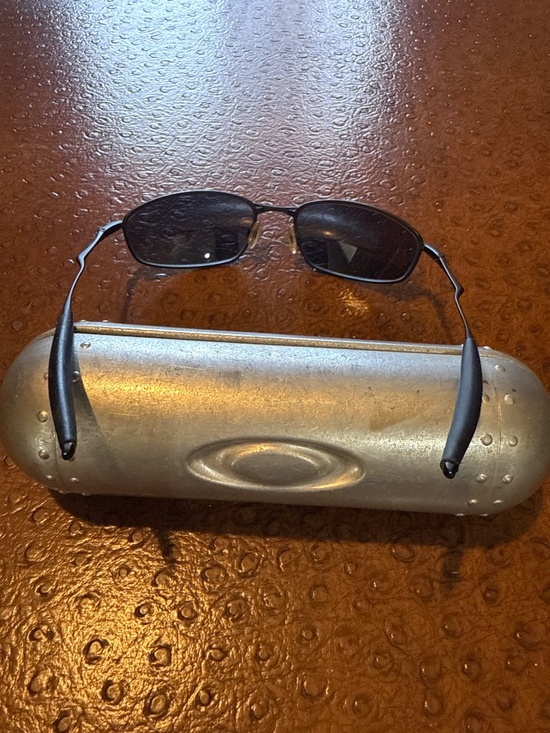 Oakley wireframes and Oakley sunglasses case vintage main image 6